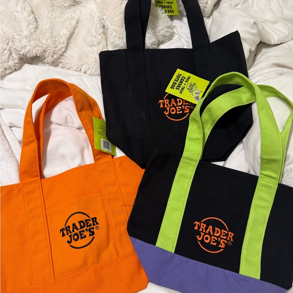 Trader Joe's Tote Bags Set